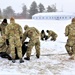 Tent training for Cold-Weather Operations Course class 22-02 at Fort McCoy