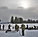 Soldiers learn to build Arctic tents during CWOC training at Fort McCoy