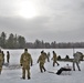 Soldiers learn to build Arctic tents during CWOC training at Fort McCoy