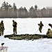 Soldiers learn to build Arctic tents during CWOC training at Fort McCoy