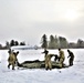 Soldiers learn to build Arctic tents during CWOC training at Fort McCoy