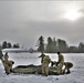 Soldiers learn to build Arctic tents during CWOC training at Fort McCoy