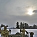 Soldiers learn to build Arctic tents during CWOC training at Fort McCoy