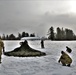 Soldiers learn to build Arctic tents during CWOC training at Fort McCoy