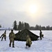 Soldiers learn to build Arctic tents during CWOC training at Fort McCoy