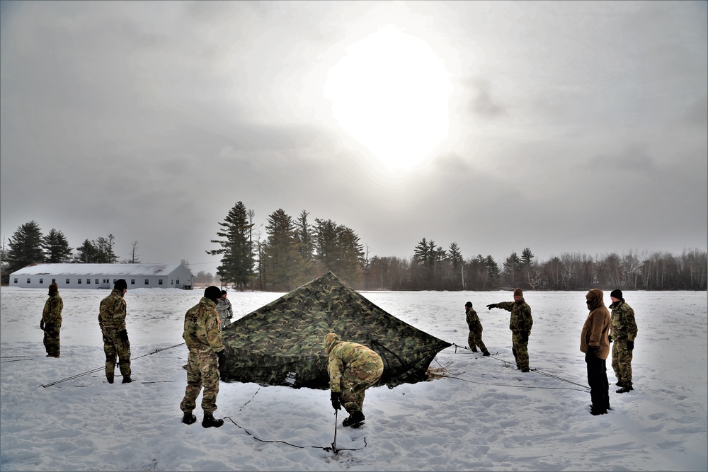 DVIDS - Images - Soldiers learn to build Arctic tents during CWOC ...