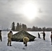 Soldiers learn to build Arctic tents during CWOC training at Fort McCoy