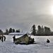 Soldiers learn to build Arctic tents during CWOC training at Fort McCoy