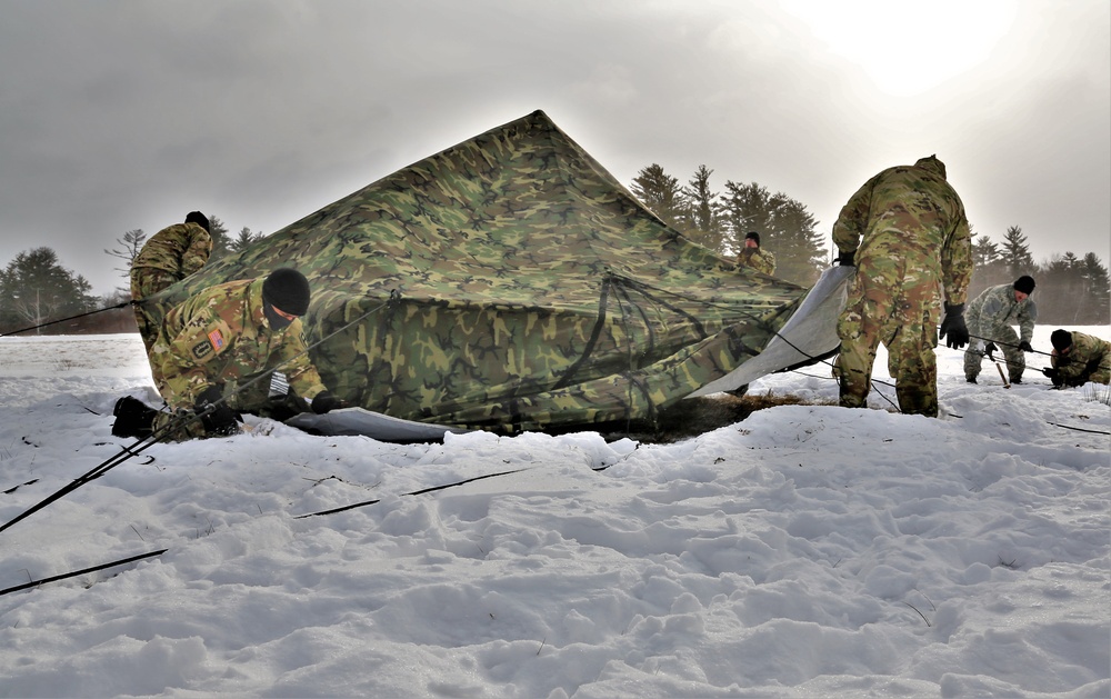 DVIDS - News - Soldiers learn to build Arctic tents during CWOC