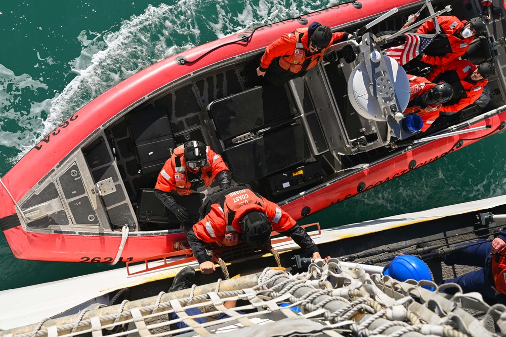 USCGC Thetis conducts multi-month underway patrol