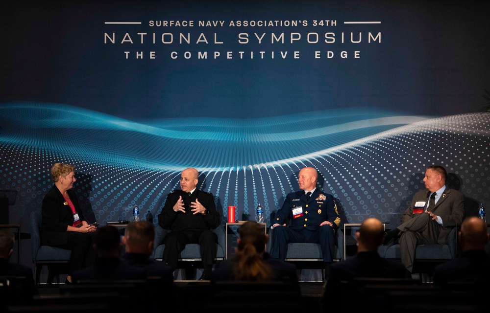 MCPON Russell Smith attends Surface Navy Association's 34th National Symposium