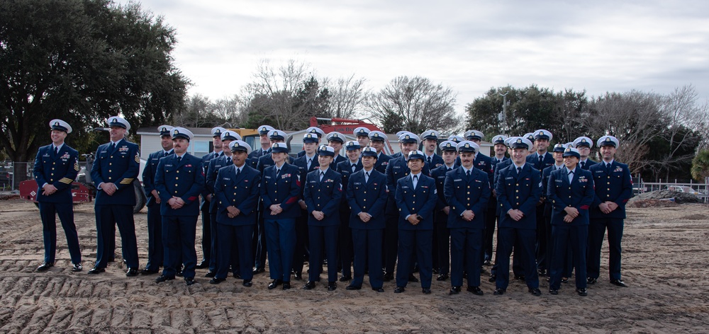 Coast Guard holds groundbreaking ceremony for new Tybee Island search and rescue facility