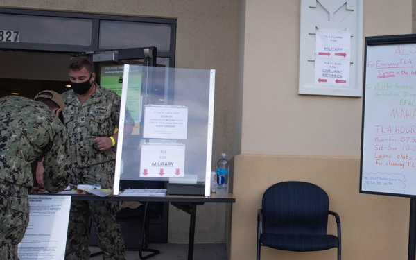 Sailors File for TLA at PSD, Hawaii