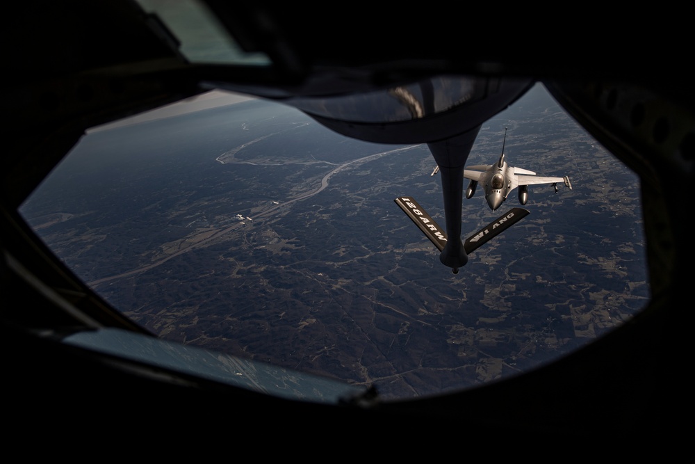 Gas station in the sky