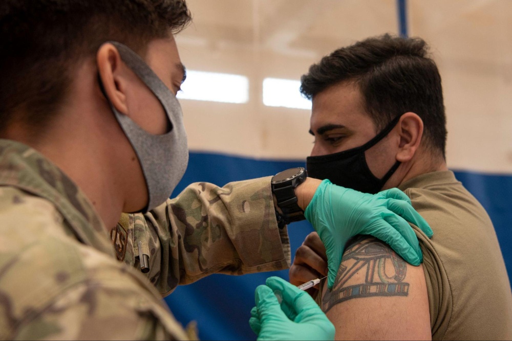 Team Kadena receives COVID-19 vaccination boosters