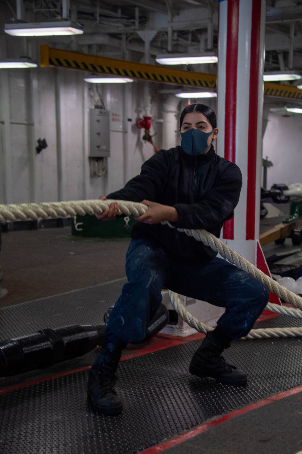 USS America Conducts Sea and Anchor Detail