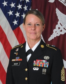 Command Sgt. Maj. Kasandra Boulier