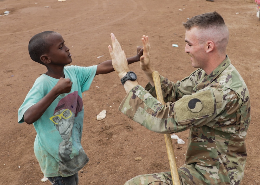 U.S., Italy, Djibouti plant &quot;peace trees&quot; in Damerjog