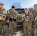 Boy Scouts donate popcorn to troops