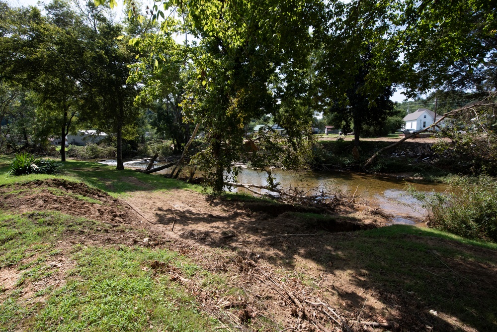 Nashville District conducting Flood Plain Management Services study of Trace Creek in Humphreys County