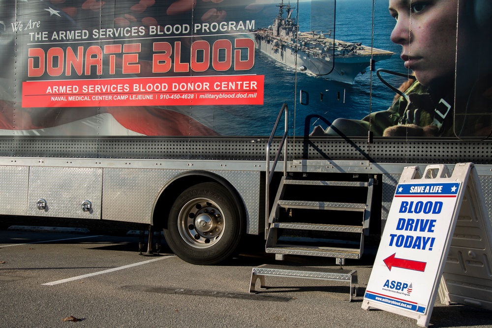 Marine Corps Installations East Blood Drive