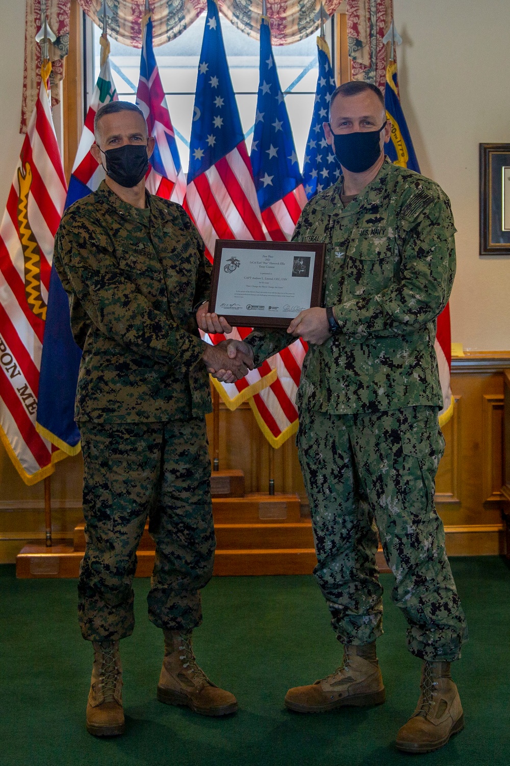 Capt. Andrew Litteral Award Ceremony
