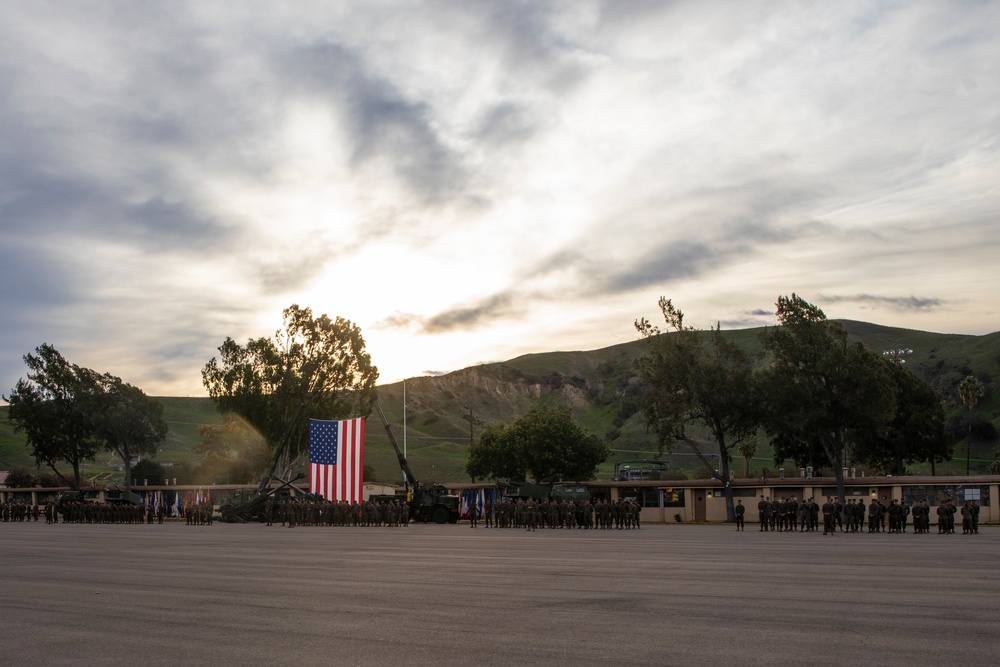 11th Marines Battle Colors Ceremony