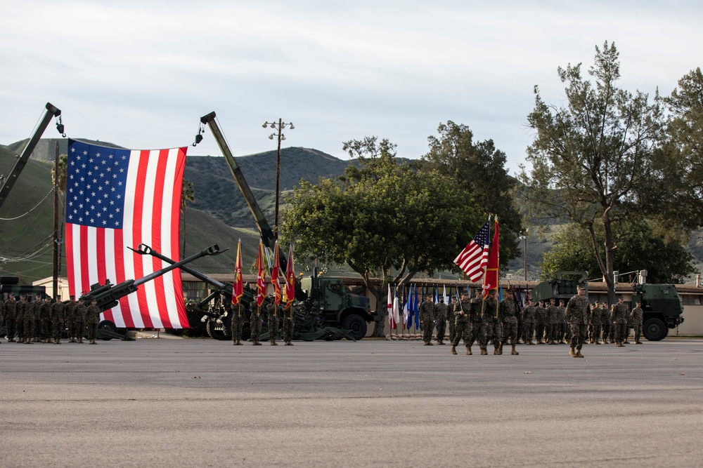 11th Marines Battle Colors Ceremony