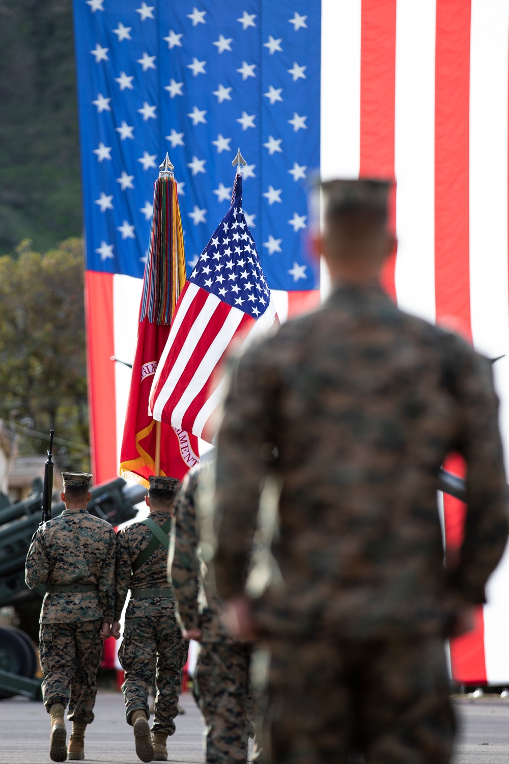 11th Marines Battle Colors Ceremony