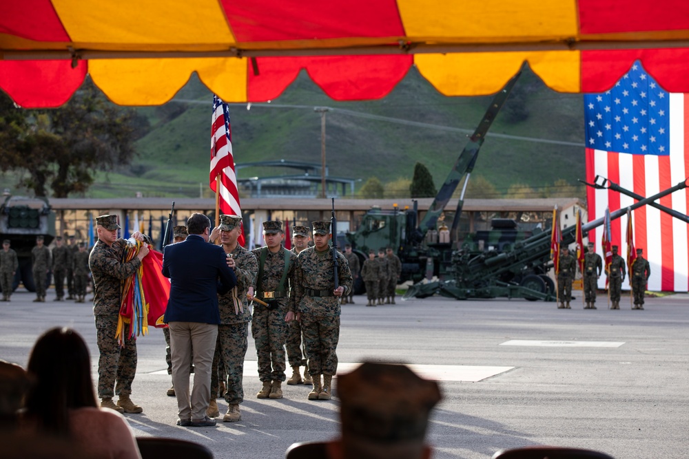 11th Marines Battle Colors Ceremony