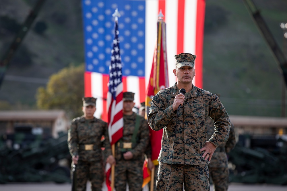 11th Marines Battle Colors Ceremony