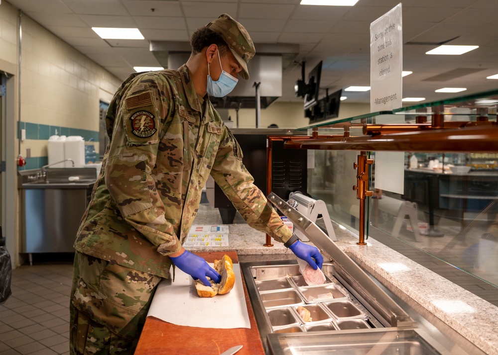Service Technician works at DFAC