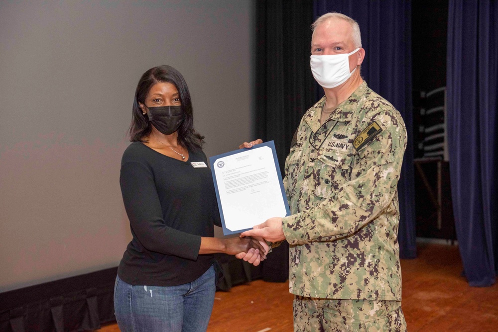 Naval Submarine Kings Bay Holds Award Ceremony