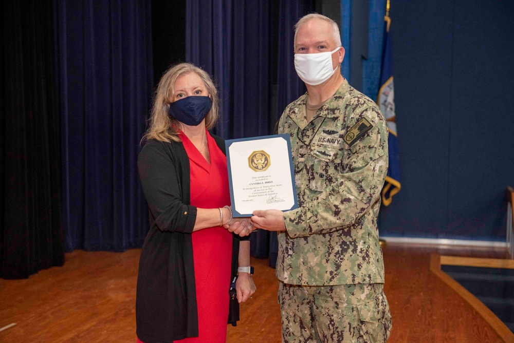 Naval Submarine Kings Bay Holds Award Ceremony