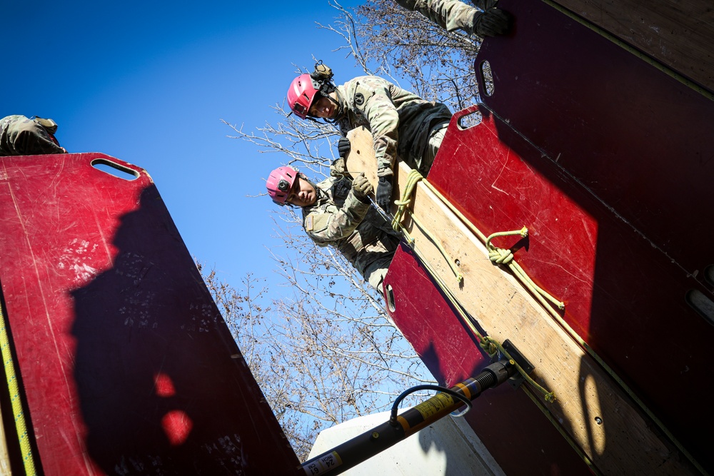 CBIRF Technical Rescue Completes Trench Trainer Training with the 911th Technical Rescue Engineer Company