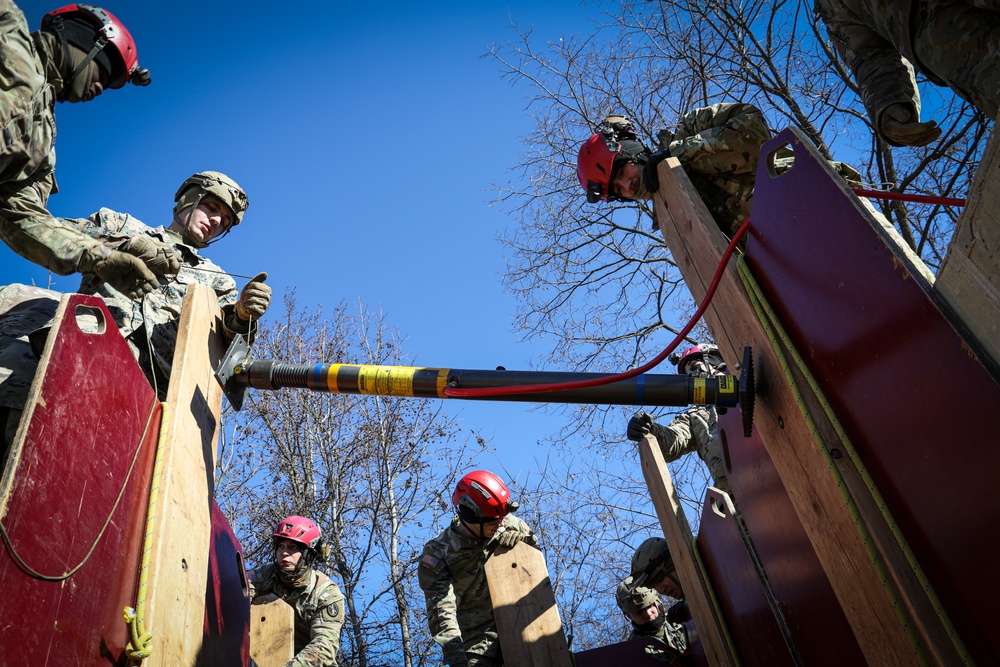 CBIRF Technical Rescue Completes Trench Trainer Training with the 911th Technical Rescue Engineer Company