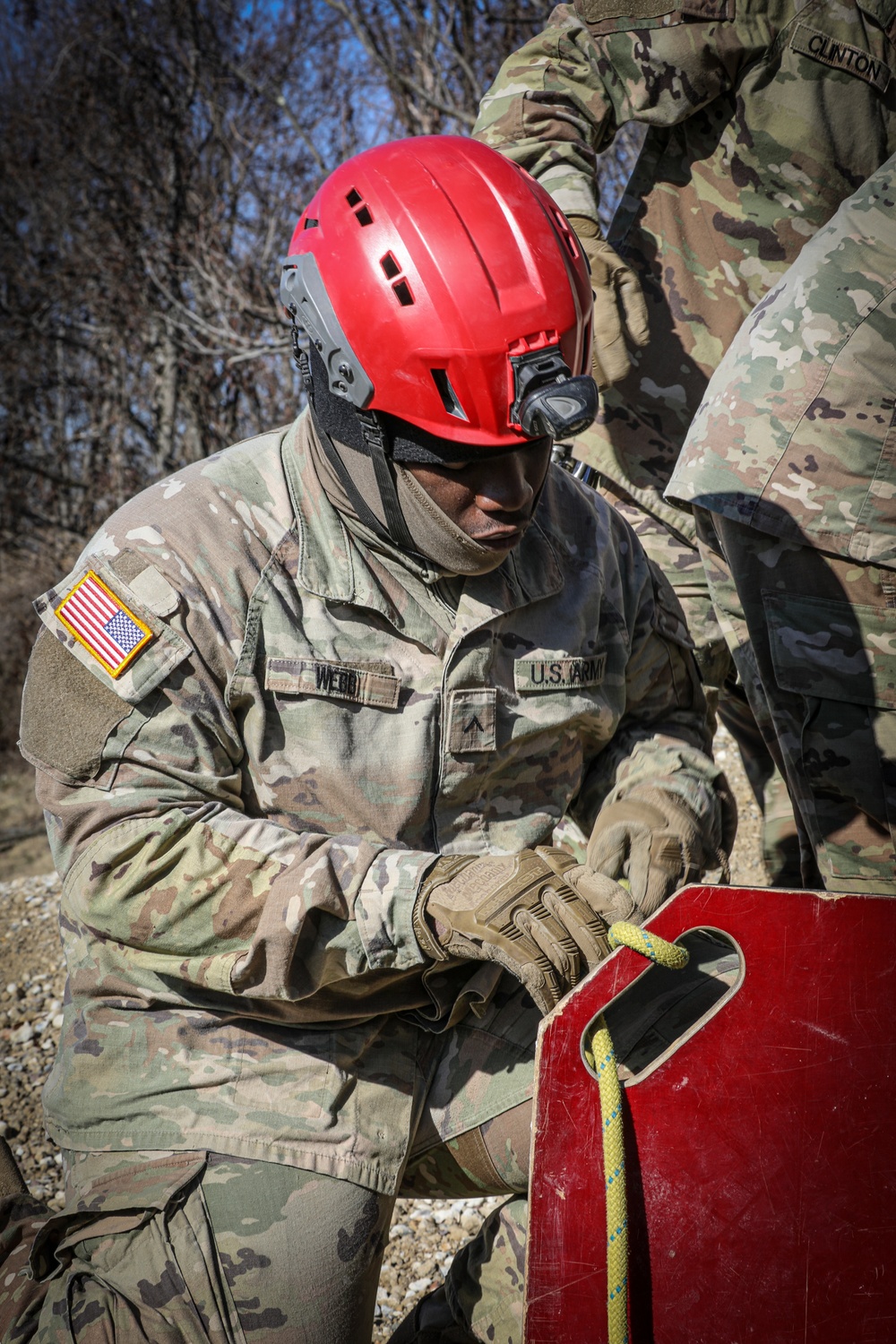 CBIRF Technical Rescue Completes Trench Trainer Training with the 911th Technical Rescue Engineer Company