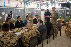 Local Afghans Seek Medical Aid from the Afghan National Army