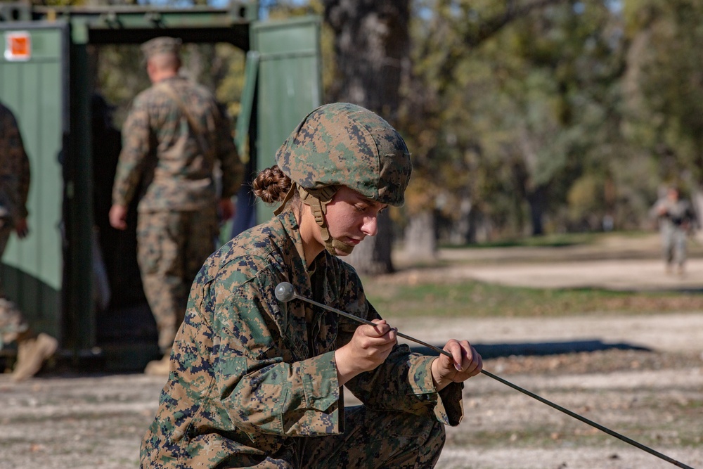 Combat Logistics Battalion 5 Set Up A COC At Fort Hunter Liggett