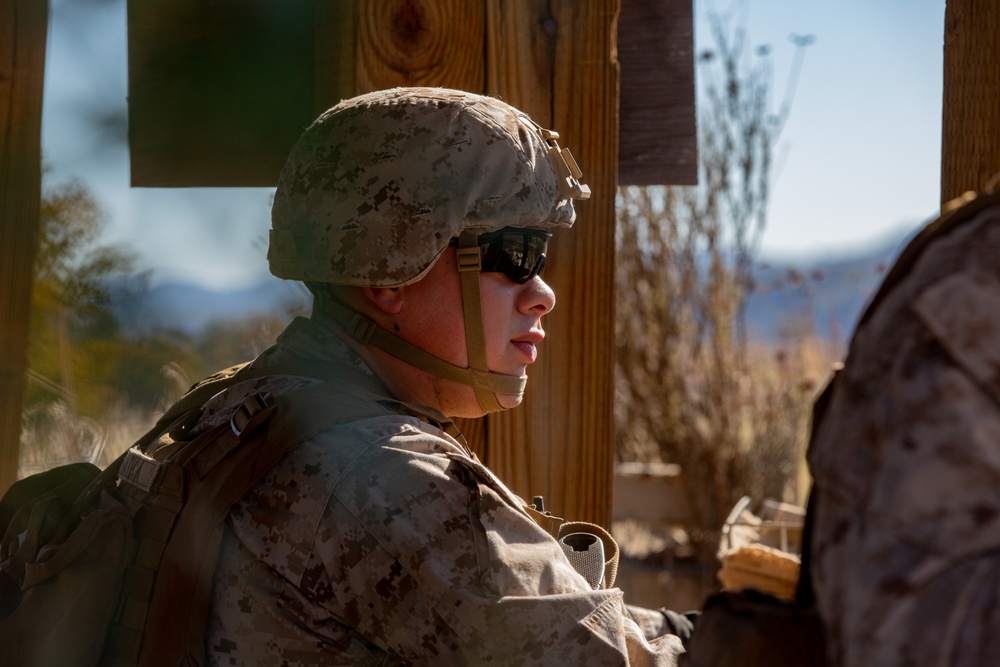 Combat Logistics Battalion 5 Set Up A COC At Fort Hunter Liggett