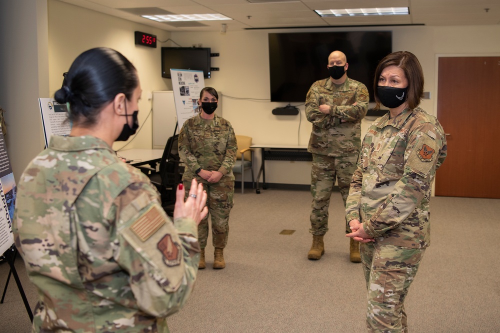 CMSAF JoAnne Bass visits JBER