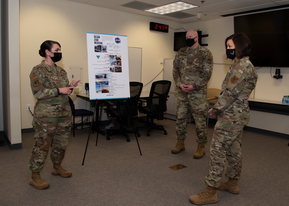 CMSAF JoAnne Bass visits JBER