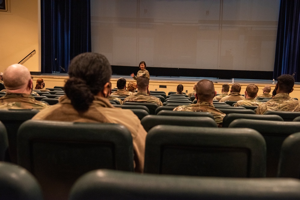 CMSAF JoAnne Bass visits JBER