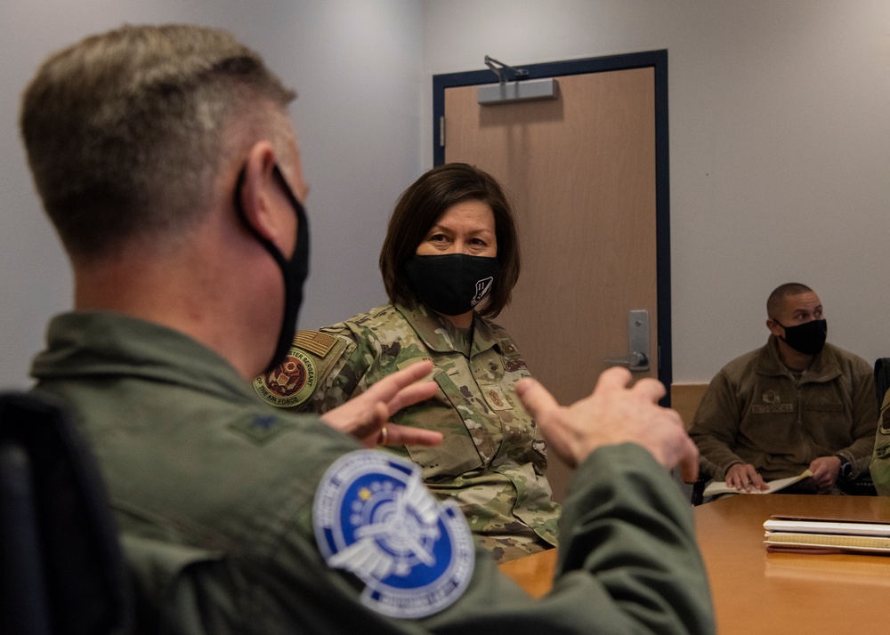 CMSAF JoAnne Bass visits JBER