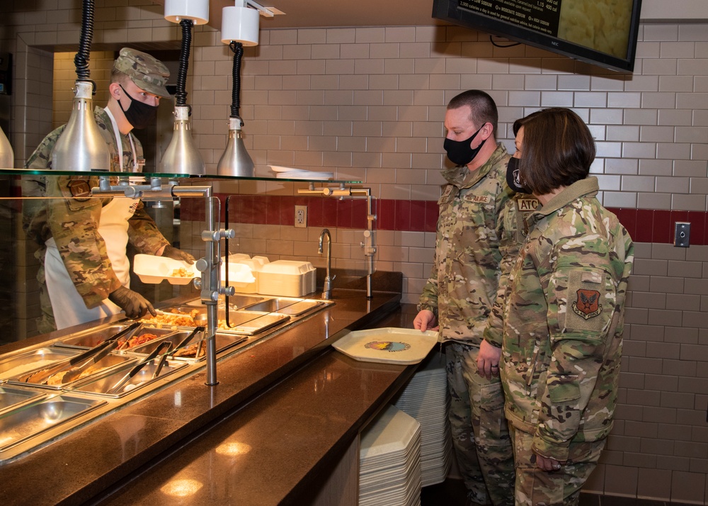 CMSAF JoAnne Bass visits JBER