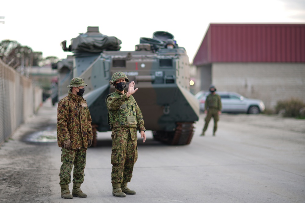 Iron Fist 2022: Japan Ground Self-Defense Force soldiers conduct AAV water ops