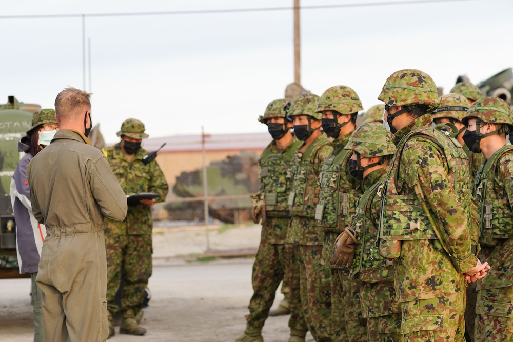Iron Fist 2022: Japan Ground Self-Defense Force soldiers conduct AAV water ops