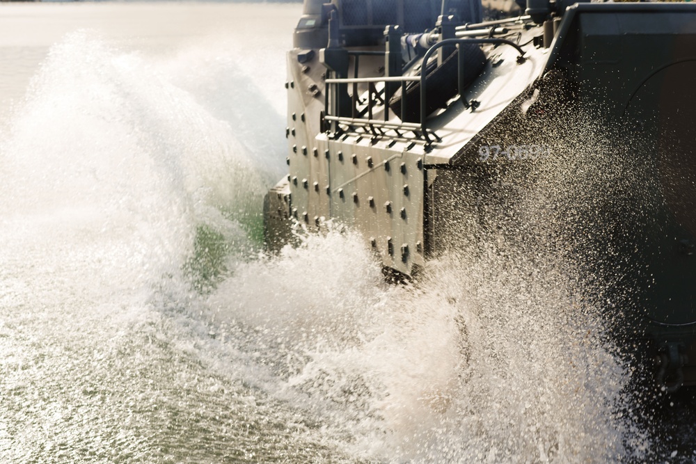 Iron Fist 2022: Japan Ground Self-Defense Force soldiers conduct AAV water ops