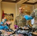 Boy Scouts donate popcorn to Indiana National Guardsmen