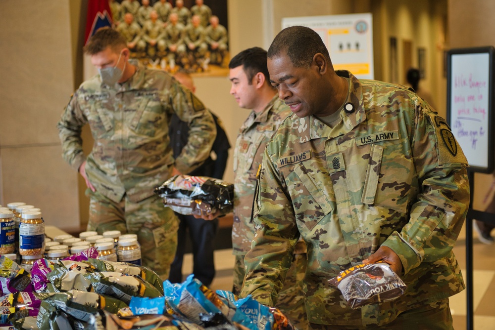 Boy Scouts donate popcorn to Indiana National Guardsmen